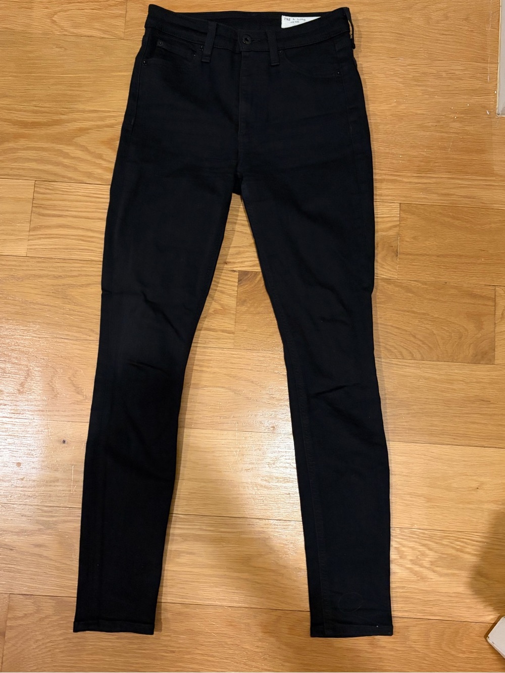 rag & bone Black High-Rise Jeans